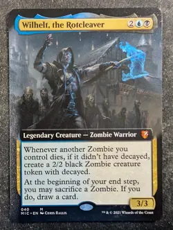 Wilhelt, the Rotcleaver - Extended - Midnight Hunt Commander (MTG) - Image 1