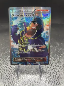 Pokemon TCG: Archie’s Ace in the Hole 157/160 - Full Art - Primal Clash - *LP* - Image 1