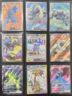 Pokemon TCG Lot Of 9 Full Art Ultra Rare Cards NM - Image 1