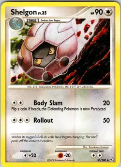 Shelgon 50/100 Stormfront Pokemon TCG LP Normal - Image 1