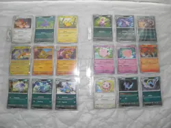 Pokemon 151 MASTER SET STARTER - ALL Common, Uncommon, & Holo Rare - 153 Cards! - Image 3