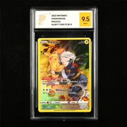 TQG 9.5 MINT+ 2022 Pokemon ENG Pikachu TG05/TG30 R - Image 1