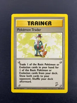 Pokemon Trader - 106/130 - Base Set 2 - MP - Image 1