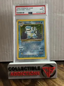 1999 Pokemon Game #2 Blastoise PSA 9 - Image 1