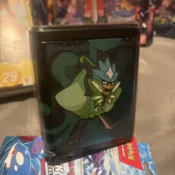 Pokemon TCG Stack'em High Tin of 3 Booster Packs Factory Sealed New - Image 3