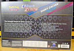 Pokemon TCG: Crown Zenith Shiny Zacian and Zamazenta Premium Figure 2 Box Set!! - Image 3