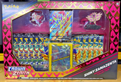 Pokemon TCG: Crown Zenith Shiny Zacian and Zamazenta Premium Figure 2 Box Set!! - Image 4