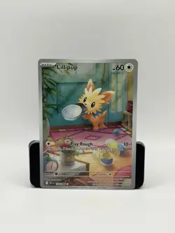 Lillipup 2025 Pokemon White Flare #154/086 Illustration Rare - Image 1