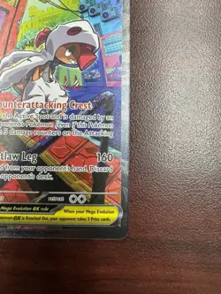 Mega Scrafty EX 285/217 SIR Illustration Rare Pokemon Ascended Heroes Near Mint - Image 5