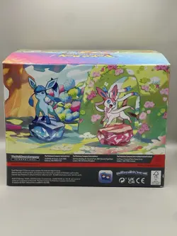 Pokemon Prismatic Evolutions Mini Tins Display Box (8 Factory Sealed Tins) - Image 3