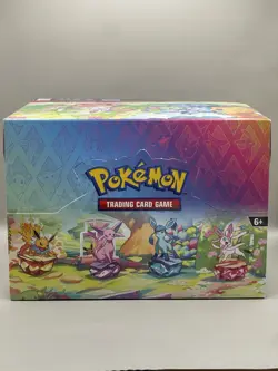 Pokemon Prismatic Evolutions Mini Tins Display Box (8 Factory Sealed Tins) - Image 5
