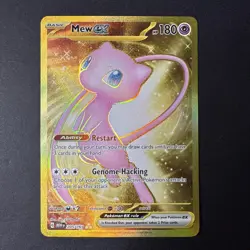 Pokemon TCG Mew ex - Hyper Rare SV: Scarlet & Violet 151 205/165 NM - Image 1