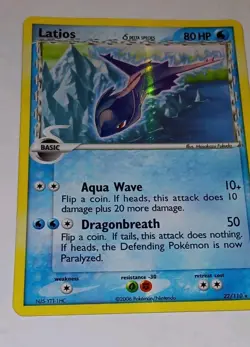 Pokemon TCG Latios Delta Species 22/110 Basic Holo English 2006 - Image 1