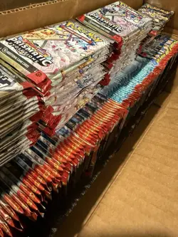 Pokemon LOT 308 SEALED Booster Packs Assortment: Prismatic Mega Evolution Black- - Image 1