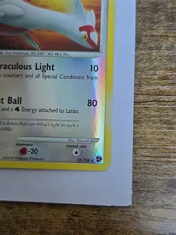 Pokemon TCG Latias 22/106 Reverse Holo Rare NM - Image 2