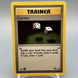 Gambler 60/62 - Fossil - 1st Edition - Pokemon TCG - Image 2