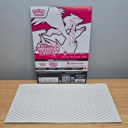 White Flare Pokemon Centre ETB outer sleeve shell and insert (no box) - Image 1