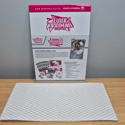 White Flare Pokemon Centre ETB outer sleeve shell and insert (no box) - Image 2