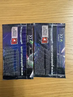 Pokemon TCG Sealed Hidden Fates Booster Pack X2 - Image 2
