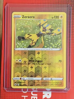 Zeraora 052/159 SWSH: Crown Zenith Reverse Holo Pokemon TCG NM - Image 1