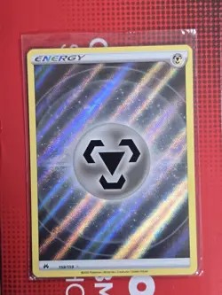 #2 METAL STEEL ENERGY HOLO ~ Pokemon TCG: CROWN ZENITH ~159/159 TEXTURE FULL ART - Image 1