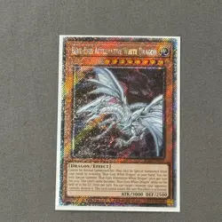 Blue-Eyes Alternative White Dragon RA02-EN010 Platinum Secret Rare - Image 1