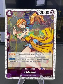 One Piece TCG O-Nami (ST18-002) Premium Booster The Best Vol.2 Foil - Image 1