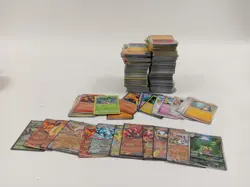 Large Pokemon Card Bundle with EX GX VMAX Ultra Rare & Holo Cards - Image 1