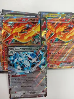 Large Pokemon Card Bundle with EX GX VMAX Ultra Rare & Holo Cards - Image 4