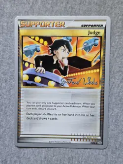 Pokemon TCG Judge Supporter 2011 World Championship Card 78/95 - Image 1