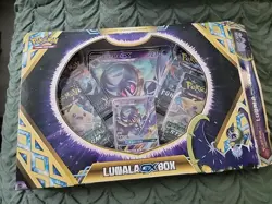 Pokemon TCG: Lunala GX Box Promo Card 4 Booster Packs New Factory Sealed - Image 1