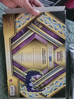 Pokemon TCG: Lunala GX Box Promo Card 4 Booster Packs New Factory Sealed - Image 3