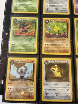 Pokemon Card Binder Collection - Vintage Card Lot TEAM ROCKET🚀 - Image 3