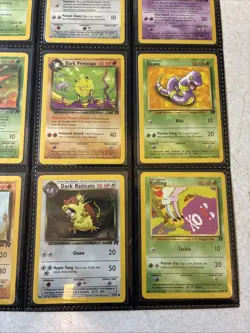 Pokemon Card Binder Collection - Vintage Card Lot TEAM ROCKET🚀 - Image 5
