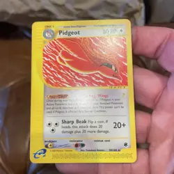 Pokemon Card - Pidgeot Expedition 59/165 Rare Non Holo Mint - Image 1