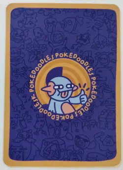 Pokedoodles Pikachu Drifloon (Balloon Peeka) 35/90 Gold Star Rare Pokemon Card - Image 4