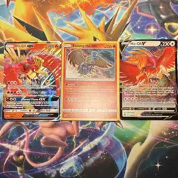 Pokemon TCG Shining Ho-Oh GX V Holo Lot Promo Cards & Rare! Near Mint Condition! - Image 1