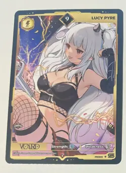 Gamersupps Vcard/ Lucy Pyre Limited Edition 9 Promo Card/TCG/Uk seller - Image 1