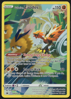 Galarian Zapdos Swsh283 Swsh: Sword & Shield Promo Cards Holo | Near Mint - Image 1
