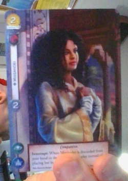 A Game Of Thrones 2.0 LCG Official Missandei Alt Art Promo Card - Image 1
