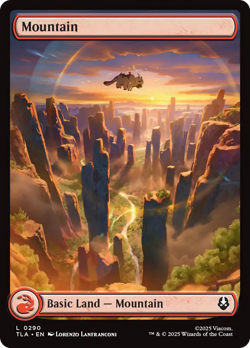 Mountain (FOIL) x1 - MTG Avatar: The Last Airbender TLA #290 - Image 1