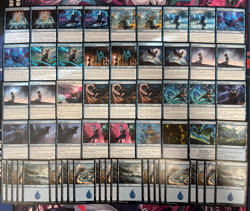 MTG - MONO BLUE NINJA DECK - NINJA OF THE DEEP HOURS, AETHER CHANNELER, SMOKE ~ - Image 1