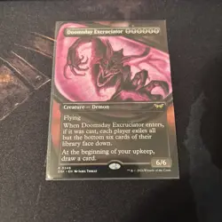 Mtg Doomsday Excruciator Borderless - Duskmourn: House of Horror + Bonus Foils - Image 2