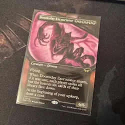 Mtg Doomsday Excruciator Borderless - Duskmourn: House of Horror + Bonus Foils - Image 3