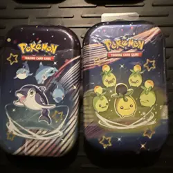Pokemon TCG: Scarlet & Violet – Paldean Fates Mini Tin Set of 5 – Factory Sealed - Image 3