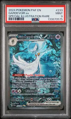 2024 POKEMON PAF EN-PALDEAN FATES SPECIAL ILLUSTRATION RARE GARDEVOIR EX PSA 9 - Image 1