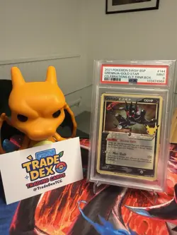 Pokemon Greninja Gold Star Celebrations Promo Card SWSH144 PSA 9 - Image 1