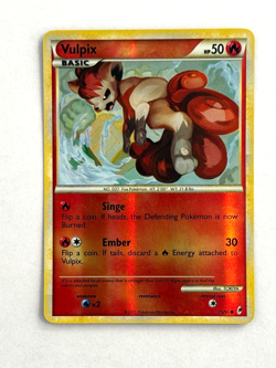Pokemon TCG Vulpix 75/95 Reverse Holo - Call of Legends - Image 1