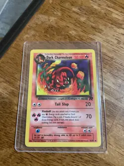 [LP] 2000 Pokemon Team Rocket Dark Charmeleon Unlimited #32/82 Uncommon - Image 1