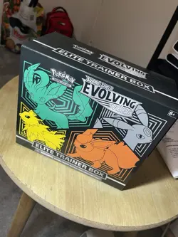 Evolving Skies ETB With Accessories **NO PACKS ** Opened, All That’s Pictured! - Image 1